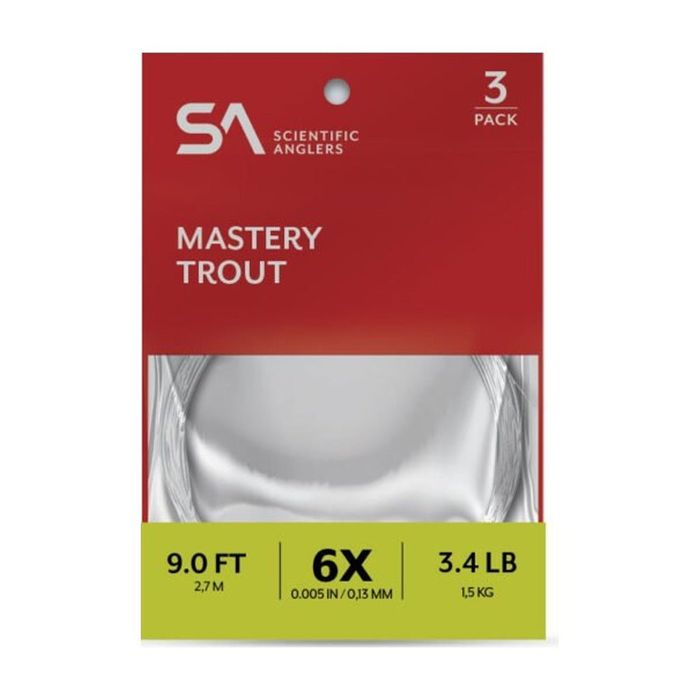 Поводковый материал Scientific Anglers Mastery Trout Leader - 3 Pack