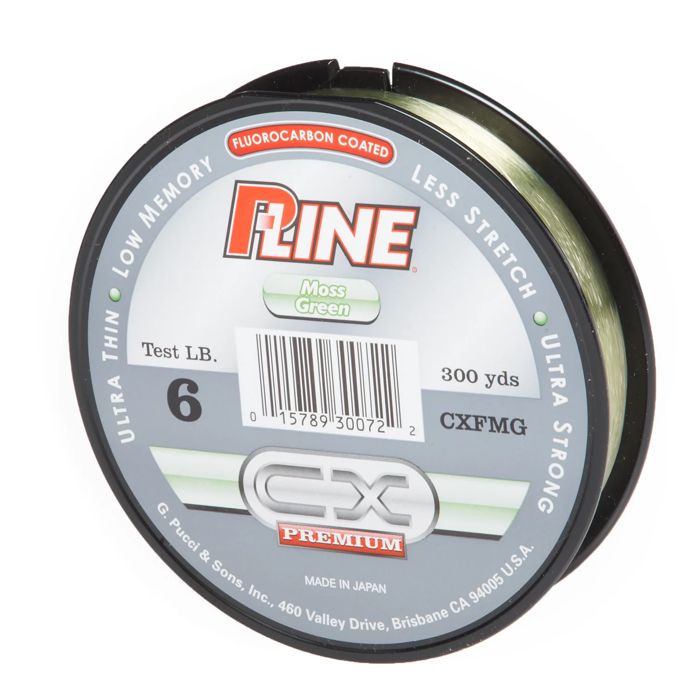 Флюорокарбоновая леска P-Line CX Premium 6 lb 300 yards Fluorocarbon Fishing Line