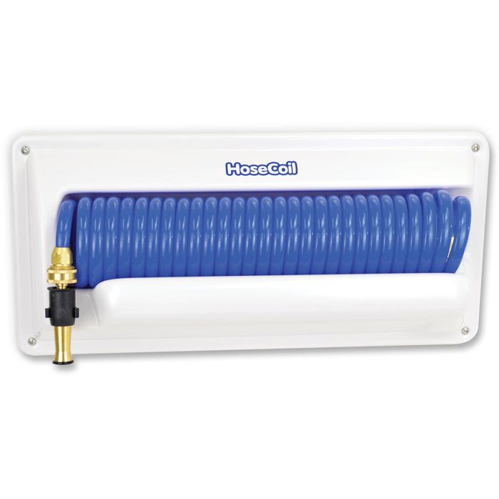 Крепление HOSECOIL Horizontal Mount Enclosure with 25' HP Quality Hose & 5' Feeder Hose