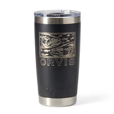 Кулер, термос или бутылка Orvis + YETI Rambler Tumbler 20 oz.