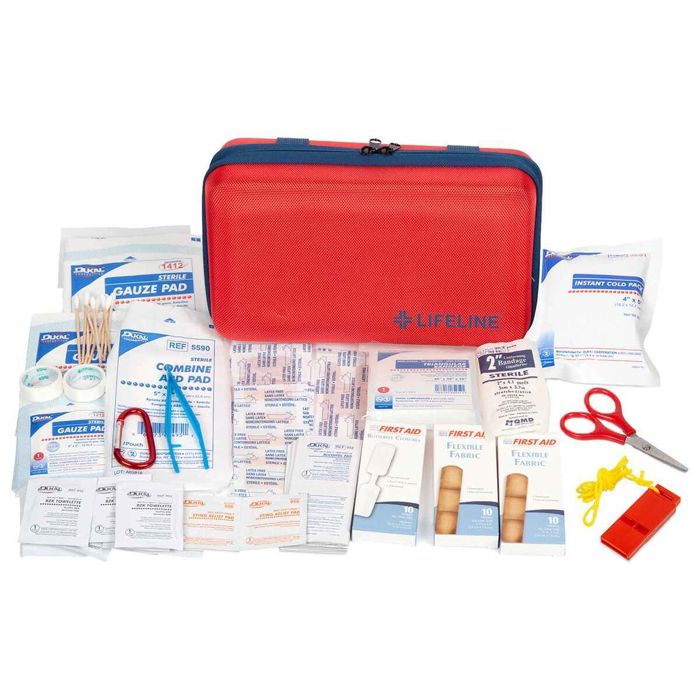Снаряжение для выживания LifeLine First Aid Lifeline Deluxe First Aid Kit - 121 Pieces