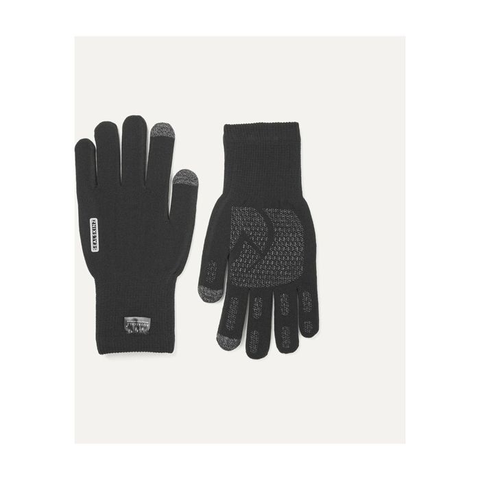 Перчатки Sealskinz- Anmher Waterproof All Weather Ultra Grip Glove - Black