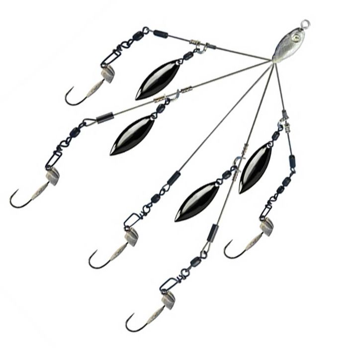 Готовая оснастка Picasso Lures Micro Rig Bait Ball Umbrella Rig - 4in