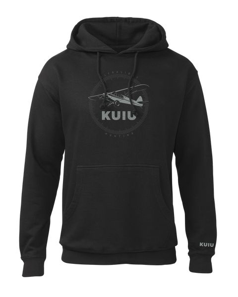 Рыболовная рубашка KUIU Super Cub Logo Hoodie | Black