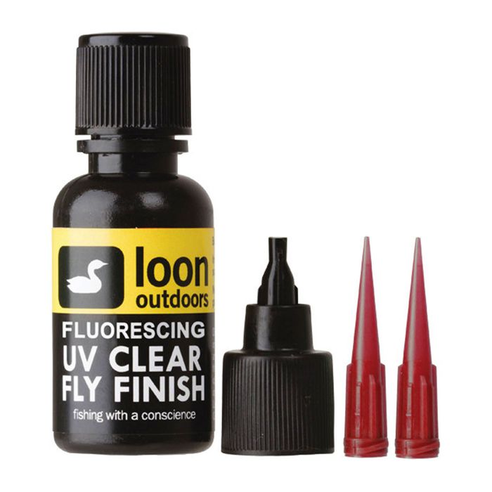 УФ-смола для вязания мушек Loon Outdoors Fluorescing UV Clear Fly Finish Tying Fishing