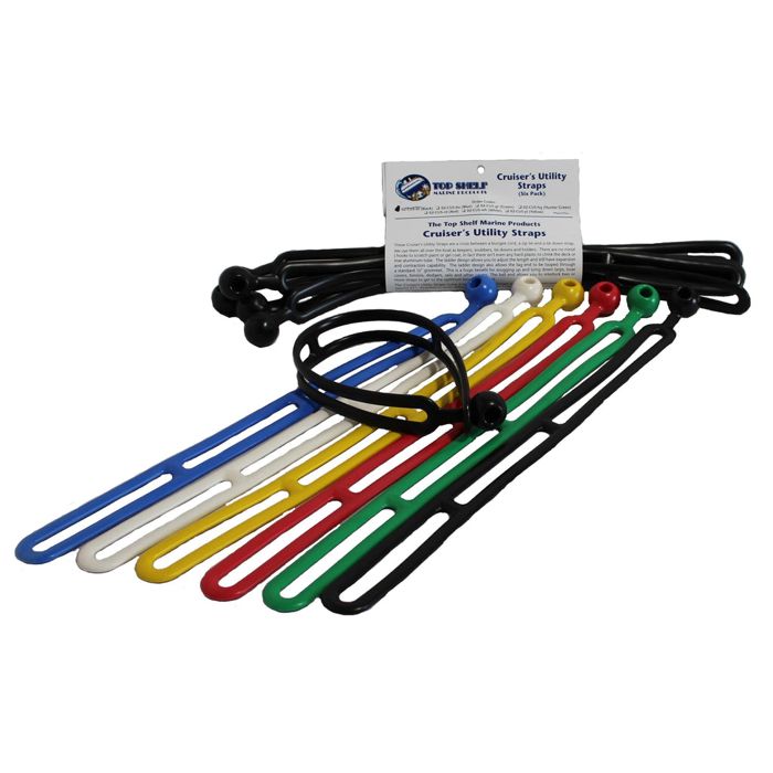 Коробка для снастей TOP SHELF MARINE PRODUCTS Cruiser's Utility Straps (6 pack)