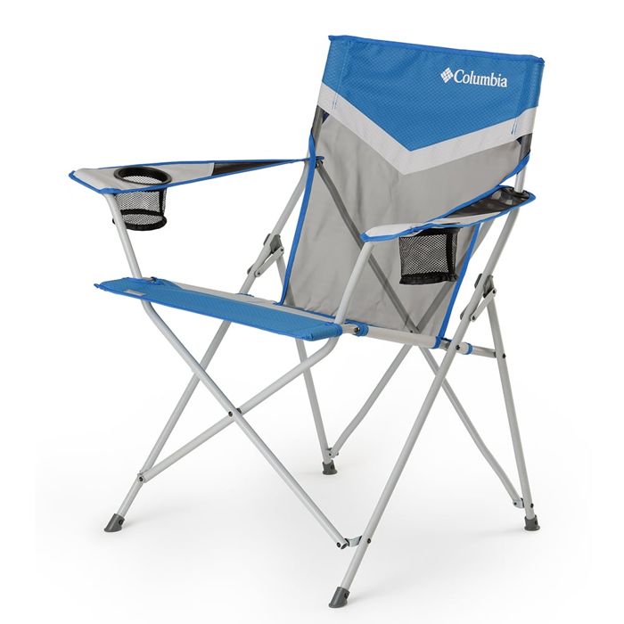 Кемпинговая мебель Columbia Tension Chair with Mesh, Blue and Gray