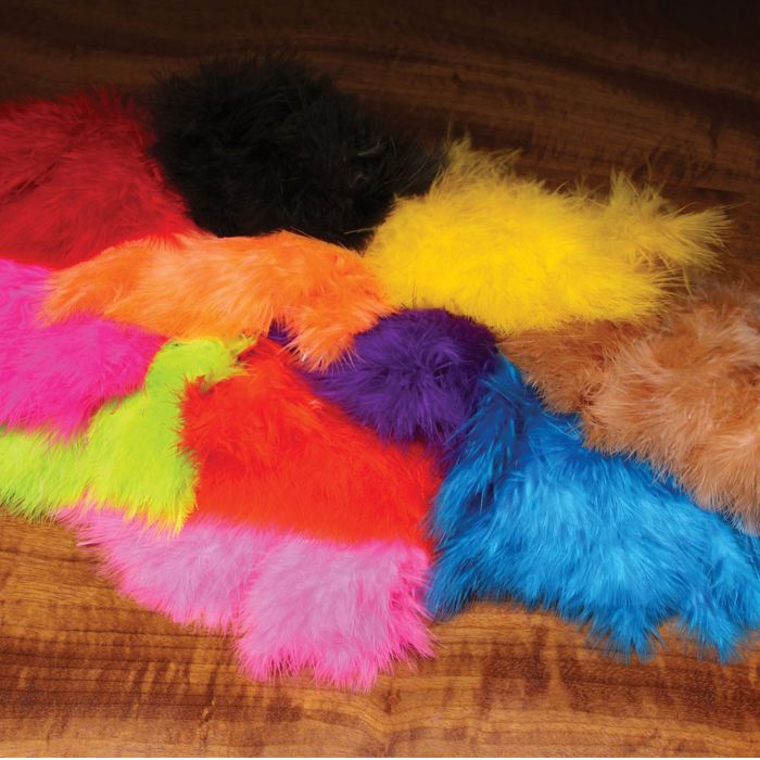 Материал для вязания мушек Hareline Dubbin Inc Hareline Wooly Bugger Marabou Feathers
