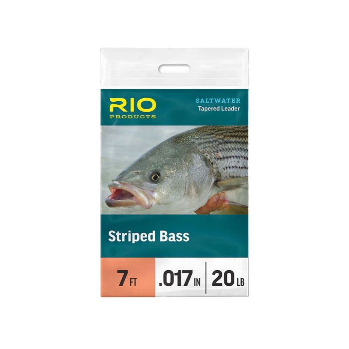 Поводковый материал Rio FluoroFlex Striped Bass Leader