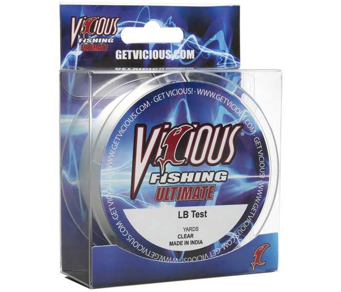 Монофильная леска Vicious Ultimate Monofilament Line Clear