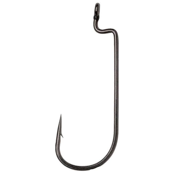 Крючки VMC HDWM Heavy Duty Worm Hook - Black Nickel, 1/0, 6ct