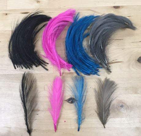 Материал для вязания мушек Nature's Spirit Goose Flank Spey Hackle