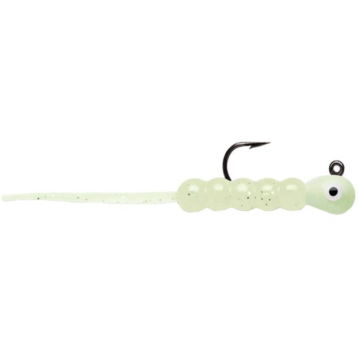 Зимняя приманка VMC TWTJ Tungsten Wax Tail Ice Fishing Jig - 1/16oz, Glow