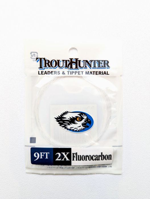 Поводковый материал TroutHunter Fluorocarbon Leader 9 ft No Loop