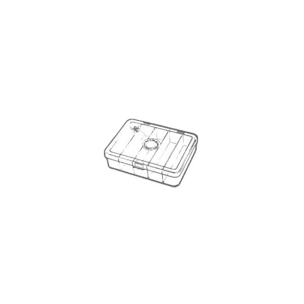 Коробка для мушек Myran M2000 5-Long Compartment Fly Box