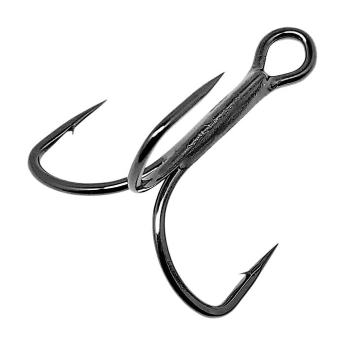 Крючки Gamakatsu Extra Wide Gap (EWG) Treble Hooks - Black - 6