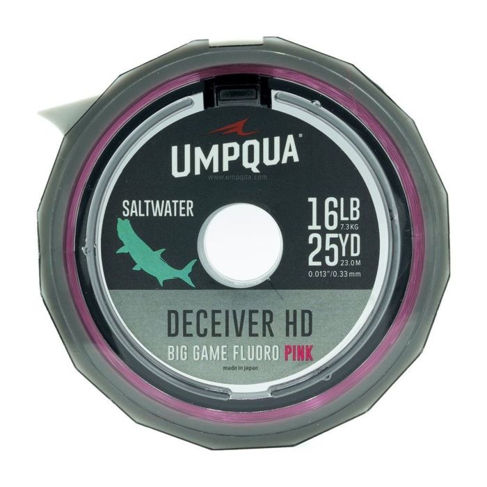 Флюорокарбоновая леска Umpqua - Deceiver HD Big Game Fluorocarbon Tippet - Pink