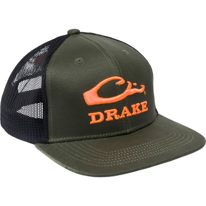 Головной убор Drake Blaze Logo Mesh Back Cap - Olive / One Size Fits Most