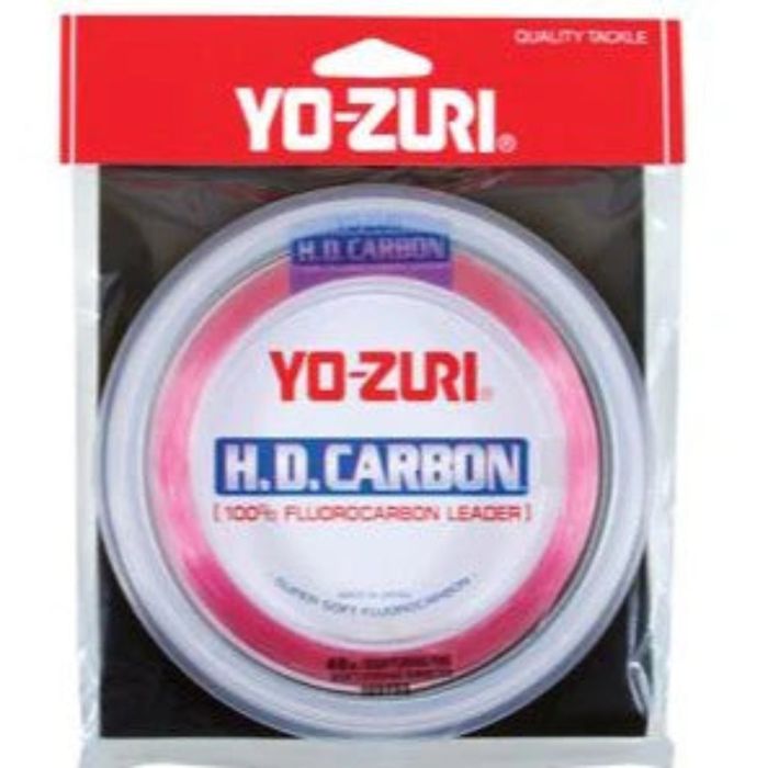 Поводковый материал Yo-Zuri Yozuri HD Fluorocarbon Leader- Disappearing Pink