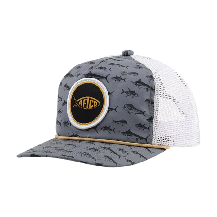 Головной убор AFTCO Big 3 Trucker Hat - Charcoal