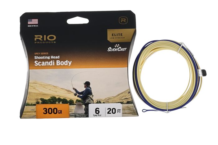 Нахлыстовый шнур Rio Elite Scandi Body Shooting Head