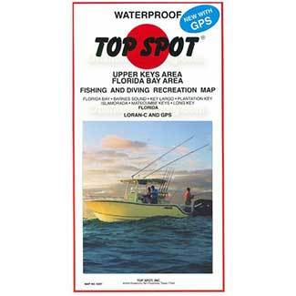 Походная посуда TOP SPOT, INC. Top Spot N-207 Fla Bay - Upper Keys Area Chart