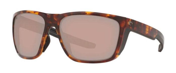 Поляризационные очки Costa Ferg Sunglasses - Matte Black with Sunrise Silver Mirror 580G