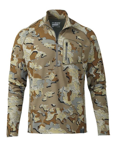 Термобельё KUIU PRO Merino 200 Zip-T | Valo