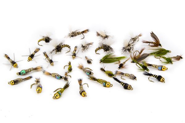 Мушки Big Y Fly Co. Hare's Ear Assortment--36 Flies #28