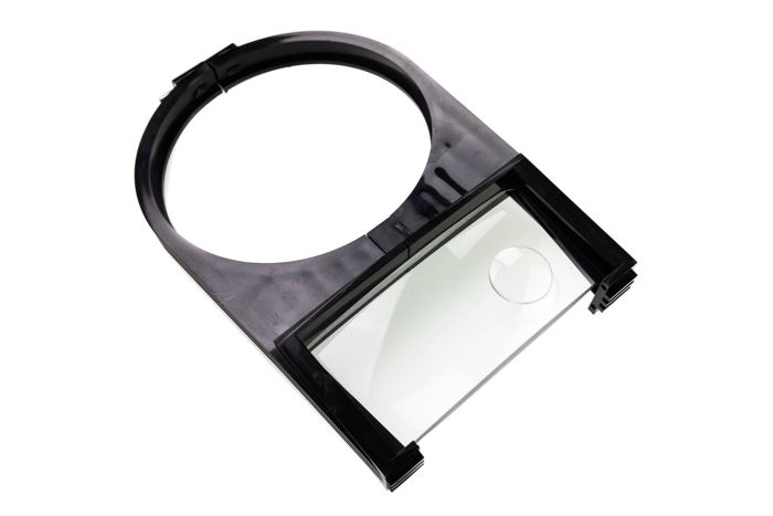 Лупа для вязания мушек Hareline Shade Mount 2X Magnifier for Hareline Master Tying Light