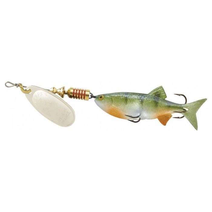 Блесна Mepps Comet Mino, размер 3, 5/16 oz, Silver Perch