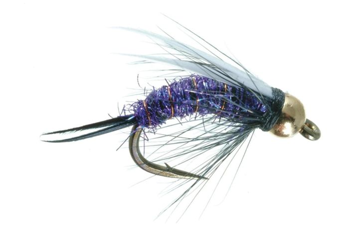 Мушки Umpqua Purple Prince Gold Bead Fly