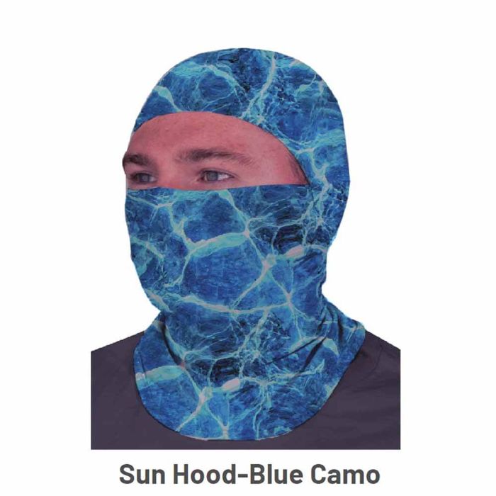 Перчатки Glacier Outdoor Glacier Glove Sun Hood-Blue Camo