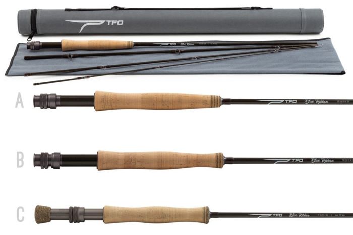 Нахлыстовое удилище Temple Fork Outfitters TFO Blue Ribbon Series Fly Fishing Rod w/Case