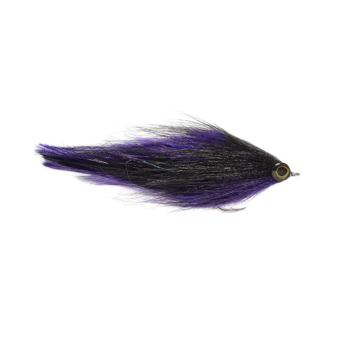 Мушки Brushy Muskie Fly - Black/Purple