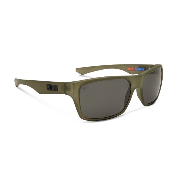 Поляризационные очки Fish Taco - Polarized Mineral Glass - Sanded Mangrove / Grey / OS