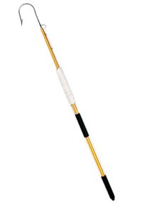 Крючки Aftco Mfg Aftco Rigged 6ft Fly Gaff 5in Hook with Rope