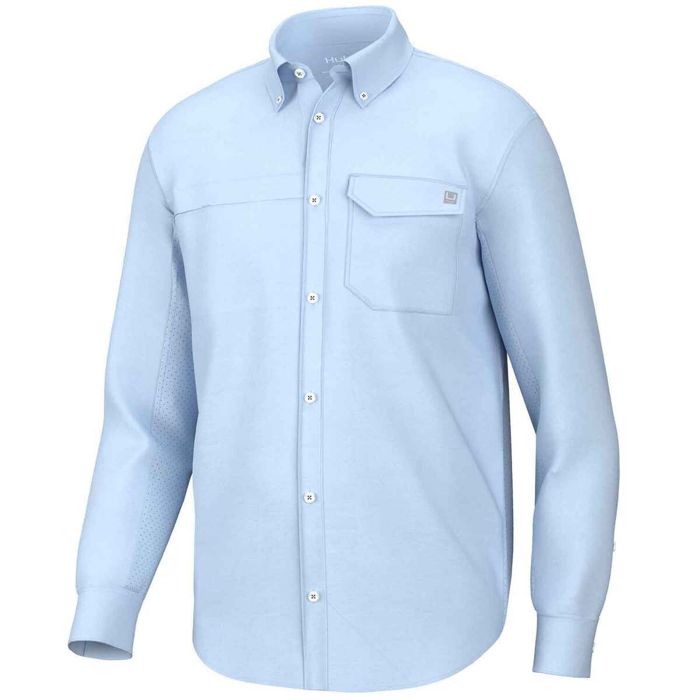 Рыболовная рубашка Huk Men's Tide Point Long Sleeve Fishing Shirt