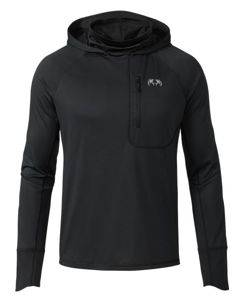 Рыболовная рубашка KUIU Gila PRO LS Hoodie | Black