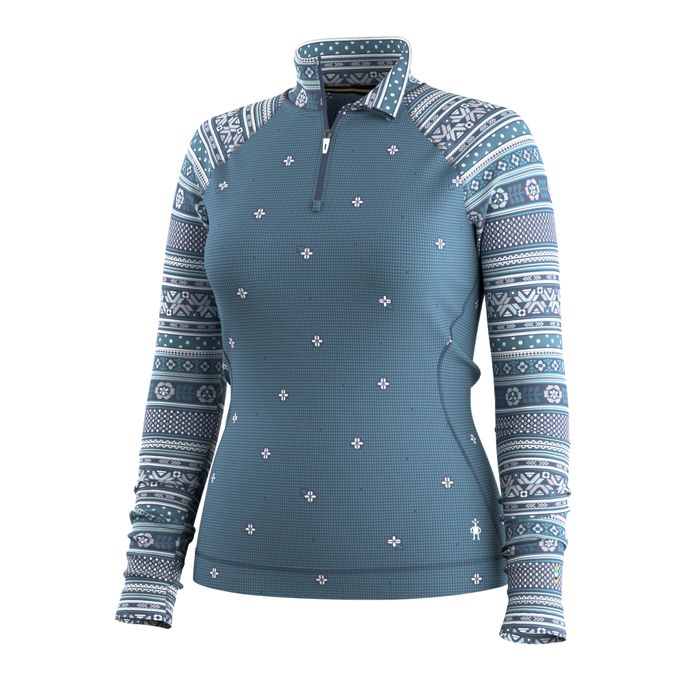 Термобельё Smartwool Classic Thermal Merino Base Layer 1/4 Zip Women's