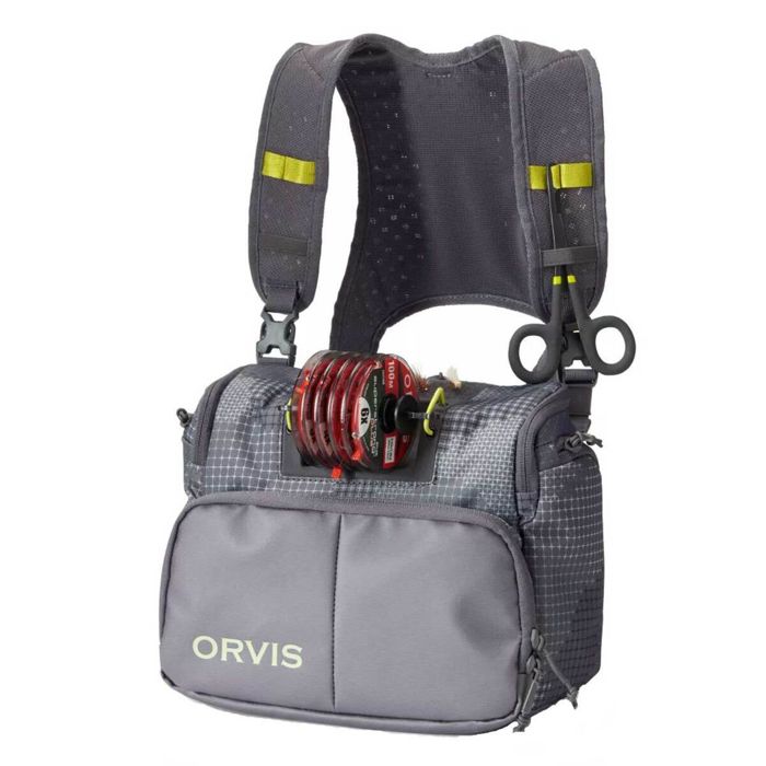 Аксессуар нахлыстовика Orvis Chest Pack - Steel Camo, 4L Capacity