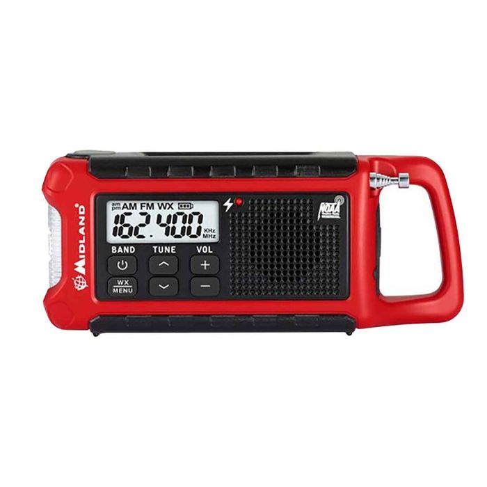 Снаряжение для выживания Midland ER210 E+Ready Compact Emergency Crank WX Radio