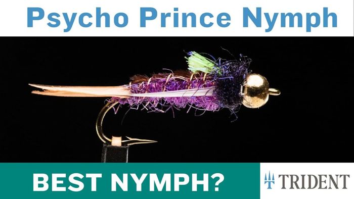 Набор для вязания мушек Trident Psycho Prince Nymph Fly Tying Video Material Kit