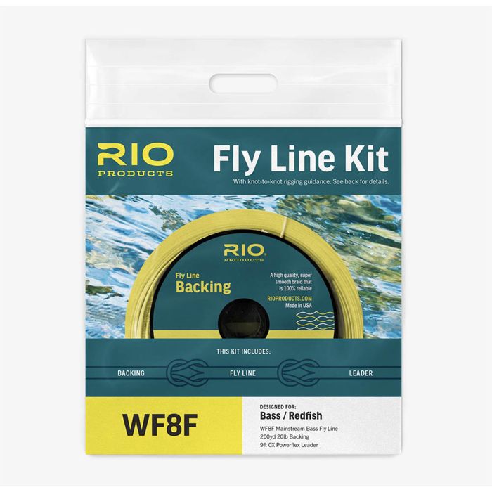 Нахлыстовый шнур Rio Fly Line Kit - Bass/Redfish - WF8F