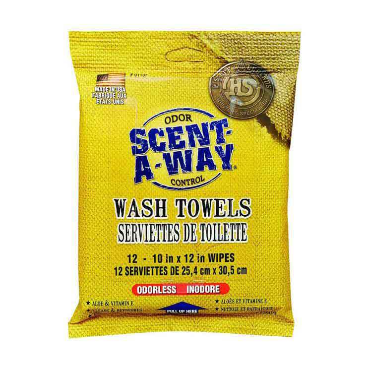 Влажные салфетки Hunters Specialties Hunter's Specialties Scent-A-Way Wash Towels