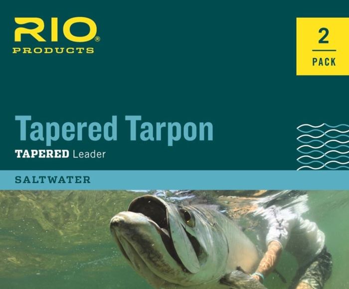 Поводковый материал Rio Tapered Tarpon Leader- 2 Pack - One Color / 12FT 60LB