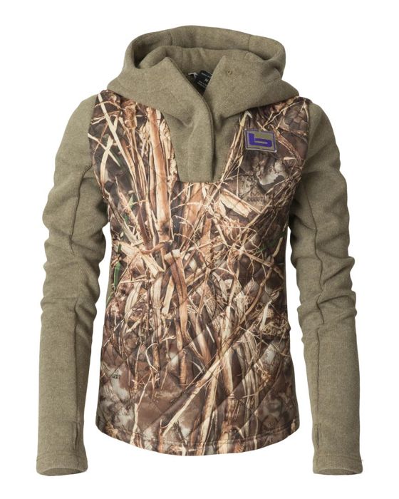Рыболовная рубашка Banded Womens Kinetic Hybrid Hoodie