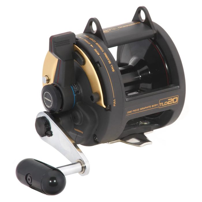 Морская мультипликаторная катушка Shimano TLD20 Lever Drag Reel Right-handed