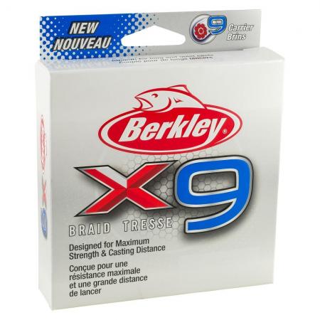 Плетёный шнур Berkley X9 Super Braid Fishing Line