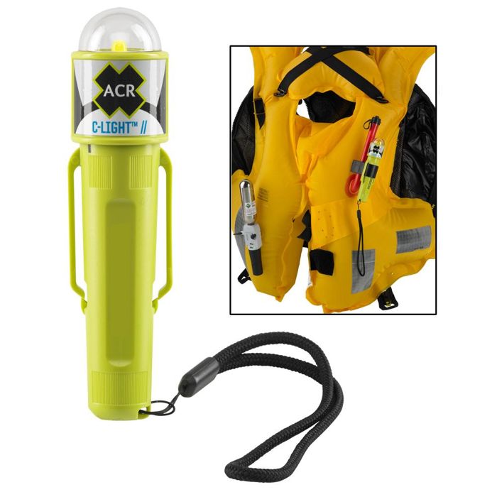Фонарь ACR ELECTRONICS ACR C-Light - Manual Activated LED PFD Vest Light w/Clip